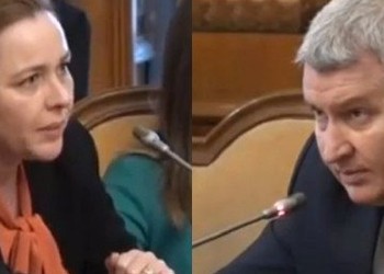 VIDEO Carmen "Gaz", spulberată în Parlament de către Florin Roman: "V-aţi gazat propriul popor!"