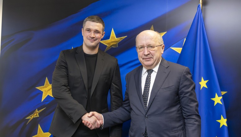Comisarul european pentru Apărare, Andrius Kubilius, s-a declarat uimit de înlocuirea ministrului ucrainean Mihailo Fedorov, precizând că va cere explicații. Mii de ucraineni au ieșit în stradă în marile orașe pentru a protesta împotriva acestei demiteri șocante. Ei au scandat ca generalul Oleksandr Sîrskîi să fie cel demis