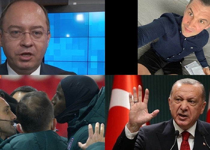 UEFA a decis că Sebastian Colțescu NU e vinovat de rasism. Aurescu și Stroe se grăbiseră să se facă preș în fața dictatorului Erdogan