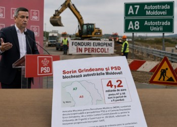Sorin Grindeanu, acuzat că pune în pericol autostrăzile din Moldova, după ce a reclamat la CCR Ordonanța privind programul SAFE. „A7 – A8 nu sunt mofturi electorale, ci urgențe strategice naționale și europene. Să sacrifici dezvoltarea și siguranța a milioane de cetățeni pentru mize de partid este cinism politic extrem”