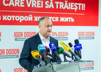 Igor Dodon îi jignește pe alegătorii care au votat în străinătate: „Diaspora reprezintă, la modul real, un electorat paralel al Republicii Moldova”