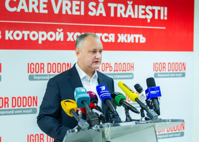 Igor Dodon îi jignește pe alegătorii care au votat în străinătate: „Diaspora reprezintă, la modul real, un electorat paralel al Republicii Moldova”