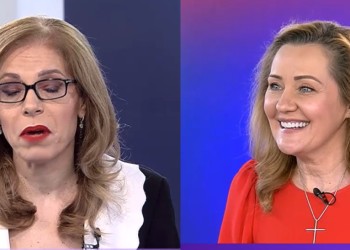 Elena Lasconi, dezlănțuire de ură și invective într-o intervenție bizară Digi24, post care a contribuit la consolidarea „aurei” de om anti-sistem pentru Călin Georgescu, după ce i-a refuzat acestuia categoric accesul la dezbaterea electorală finală din primul tur al prezidențialelor