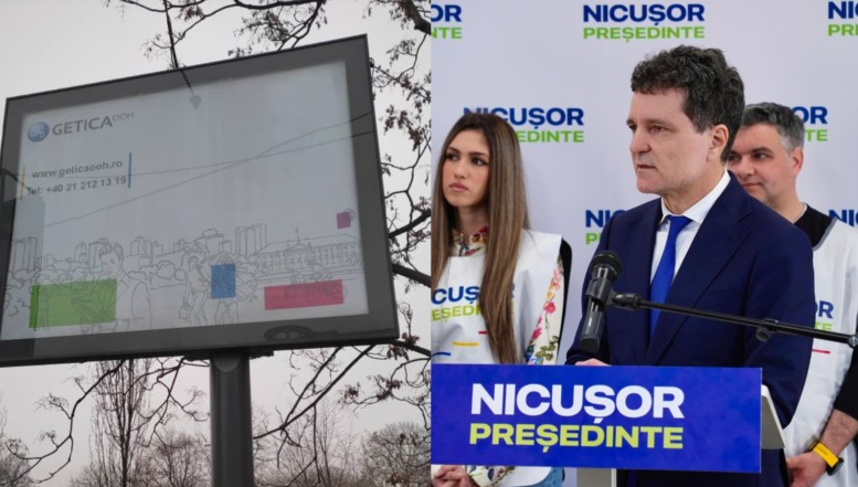 Nicușor Dan își face campanie, pe bani mulți, cu o firmă de panotaj acuzată că ocupă ilegal și abuziv domeniul public în București. Este vorba de Getica OOH, conectată cu putinistul Matei Păun. Grupul de Inițiativă Civică Parcul Izvor i-a atras atenția primarului general de nenumărate ori cu privire la ilegalitate, cerându-i să intervină