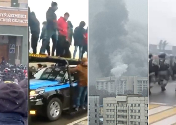 UPDATE. LIVE TEXT. Revoluție însângerată în Kazahstan. Sunt zeci de morți după intervenția forțelor de securitate din Almatî, cel mai mare oraș al țării. Acestea au tras în protestatari pe care îi acuză că ar fi încercat să preia controlul asupra posturilor de poliție