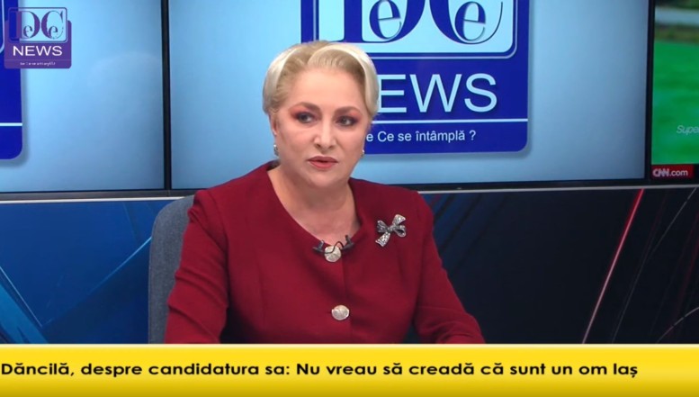 VIDEO Viorica se visează și ea la Cotroceni: Nu vreau ca PSD să creadă că sunt un om laș. Dacă partidul îmi va cere să candidez la prezidențiale, voi accepta!