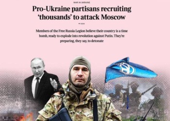 The Times: Partizanii ruși care au organizat mica invazie de la Belgorod anunță public că recrutează voluntari pentru a ataca Moscova și răsturna regimul Putin de la putere