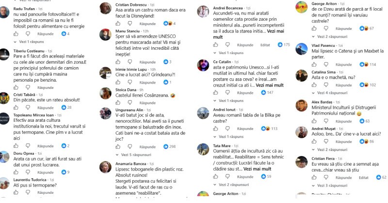 comentarii castru roman