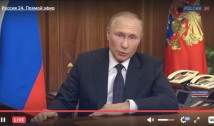 VIDEO LIVE. Breaking! Vladimir Putin anunță „mobilizarea parțială”, mințind cu nerușinare: „scopul Vestului este să distrugă Rusia” / „Mercenarii străini torturează oameni pașnici din Donețk și Herson”
