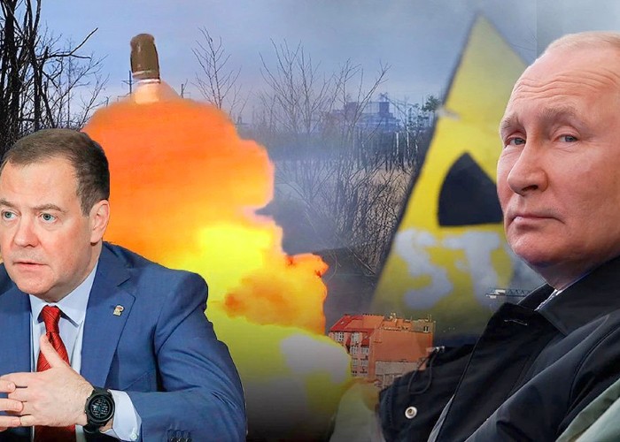 Medvedev amenință întreaga lume cu războiul nuclear în caz că ”Rusia nu obține ceea ce își dorește”