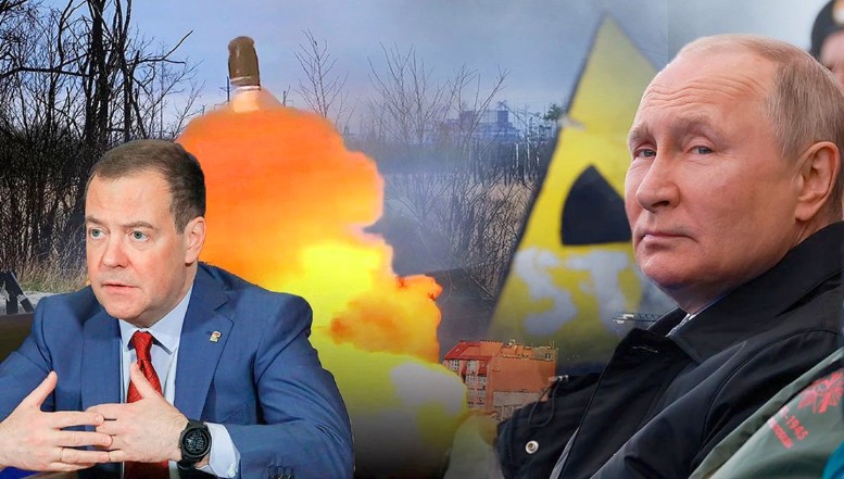 Medvedev amenință întreaga lume cu războiul nuclear în caz că ”Rusia nu obține ceea ce își dorește”