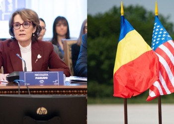 Adresându-se studenților, senatoarea Nicoleta Pauliuc a evidențiat importanța pentru România a parteneriatului cu SUA: "Omuleții verzi ai Moscovei încearcă să traducă relația ca fiind una de vasalitate. Este o idee cum nu se poate mai falsă! În cazul României, America e mai mult decât un garant de securitate! Insist asupra aspectului economic" / SSWP Forum