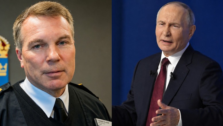 E foarte posibil ca Rusia să reprezinte o amenințare chiar și la mult timp după plecarea dictatorului Putin de la putere, transmite șeful Serviciului de Informații Militare și Securitate al Suediei