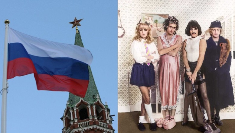 Un bărbat, amendat în Rusia pentru "propagandă LGBT" după ce a distribuit o imagine nonconformistă cu legendara trupă Queen