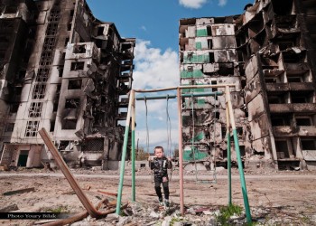 GALERIE FOTO: Copiii războiului și copilăriile furate de Putin. Îngrozitoarele condiții în care trăiesc copiii ucraineni ca urmare a invaziei rusești. Culisele unui proiect fotografic / Anna Neplii
