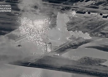 VIDEO Ucraina a spulberat cu doar câteva drone cel puțin o sută de agenți FSB și alți zeci de recruți aflați în pregătire în regiunile ocupate Donețk și Herson!